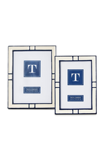 Decor Shop by Place & Gather Navy and Cream 4x6 Frame