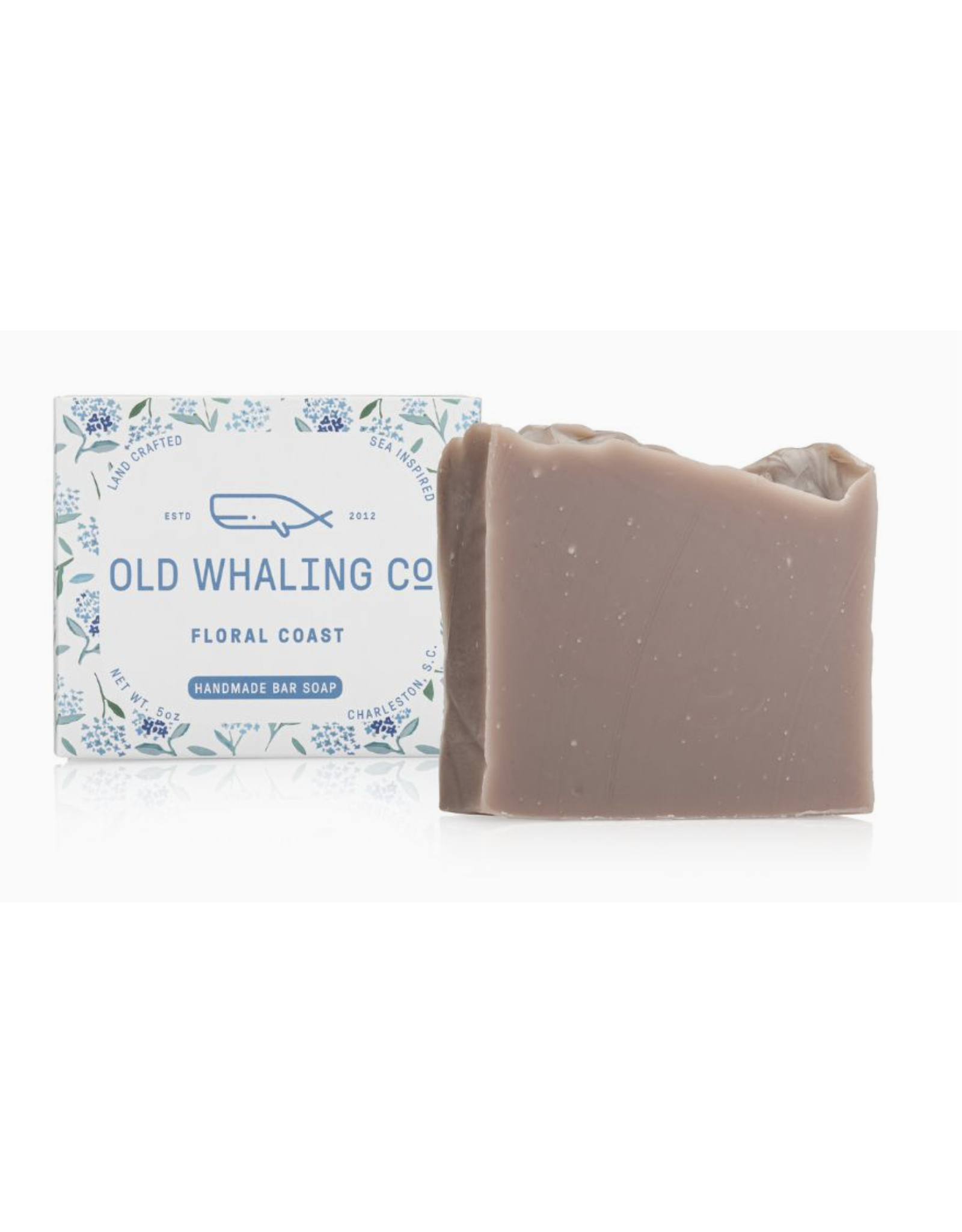 Old Whaling Co. Floral Coast 5.5 oz Soap Bar