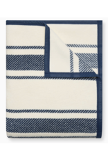 ChappyWrap Dockside Stripe in Navy Blanket by ChappyWrap ChappyWrap Dockside Stripe in Navy Blanket by ChappyWrap