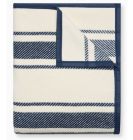 ChappyWrap Dockside Stripe in Navy Blanket by ChappyWrap