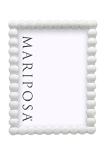 Mariposa Baubles 5x7 Frame in White