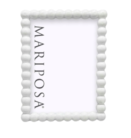 Mariposa Baubles 5x7 Frame in White