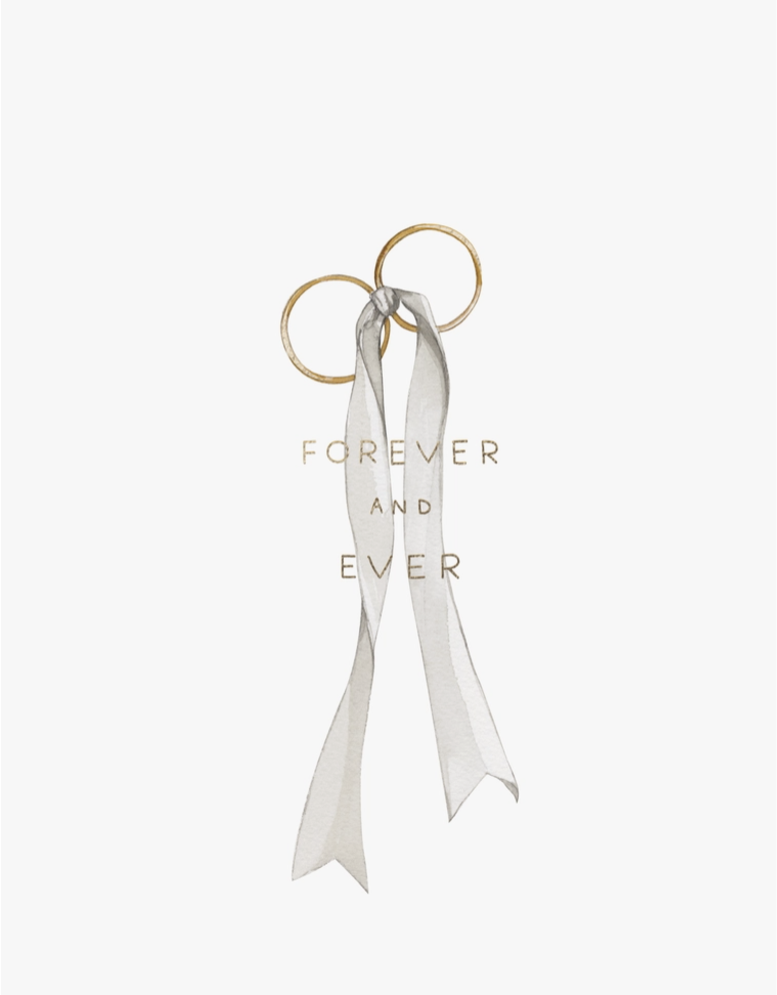 E. Frances Wedding Rings Card