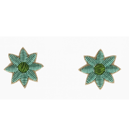 Beth Ladd Collection Selene Studs in Green by Beth Ladd