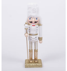 Decor Shop by Place & Gather Glitter Nutcracker in White