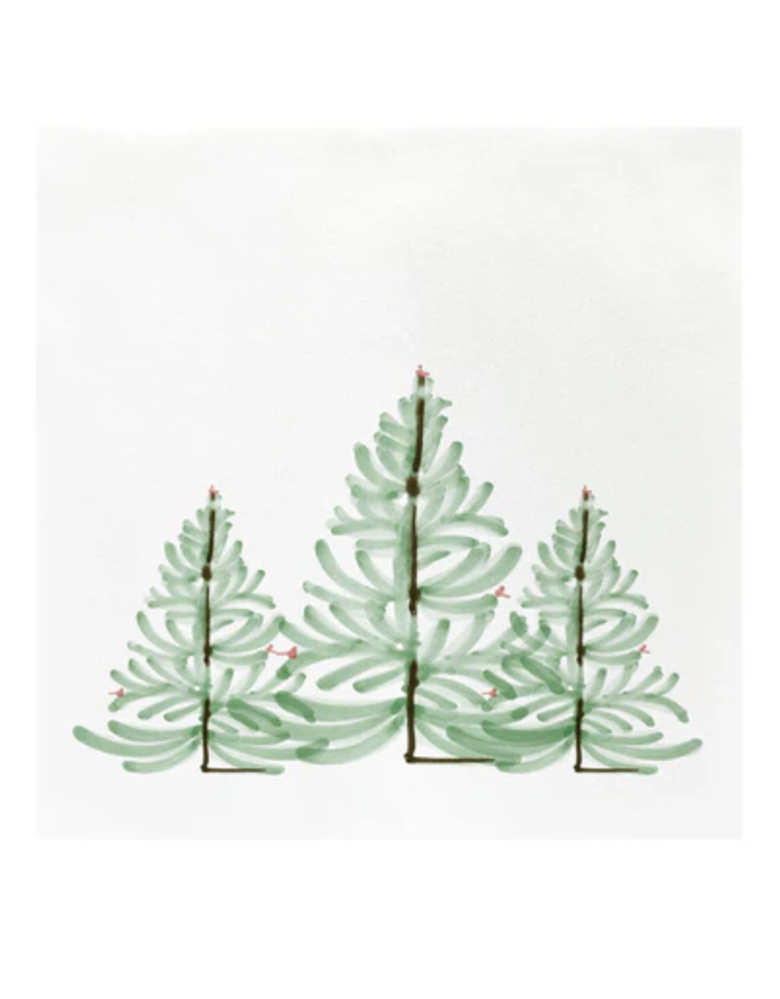 Vietri Lastra Holiday Trees Papersoft Dinner Napkins