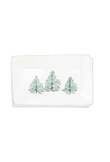 Vietri Lastra Holiday Small Rectangular Tray Vietri Lastra Holiday Small Rectangular Tray