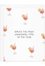 Amy Zhang Spritz The Most Wonderful Time Card