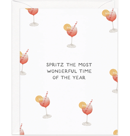 Amy Zhang Spritz The Most Wonderful Time Card
