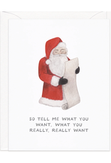 Amy Zhang So Tell Me What You Want Card