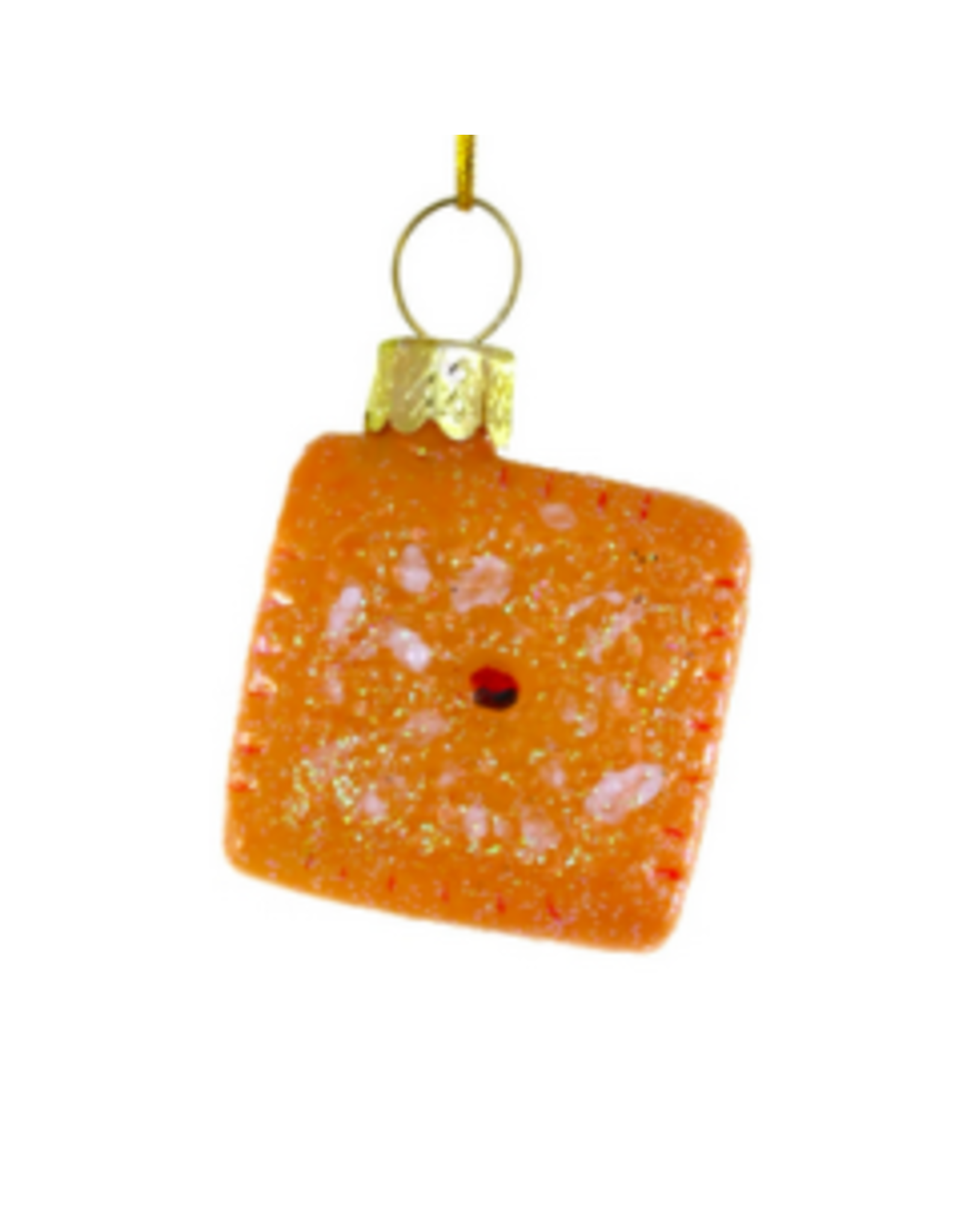 Cheese It Cracker Ornament