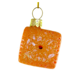 Cheese It Cracker Ornament
