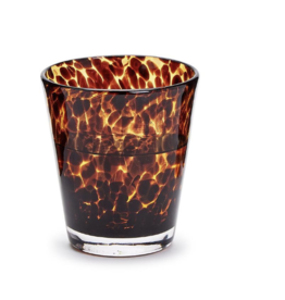 Tabletop Shop at Place & Gather Tortoise Double Old Fashion Glass