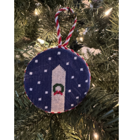 Smathers & Branson Bunker Hill Monument Needlepoint Ornament