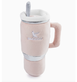 Haute Diggity Dog Snuggly Cup Dog Toy in Blush