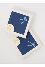 One and Only Paper Navy Bow Cocktail Napkins