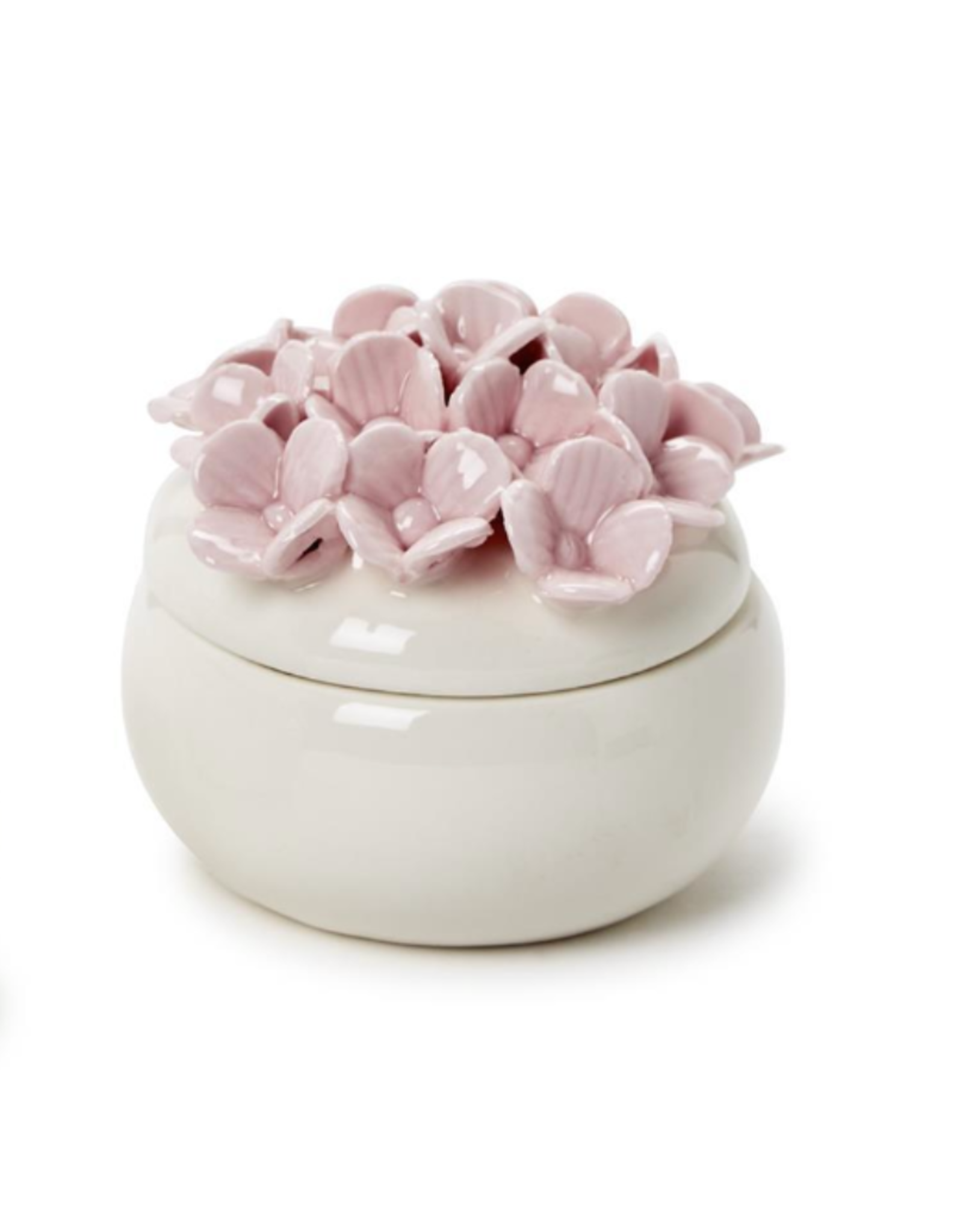 Decor Shop by Place & Gather Hydrangea Trinket Box in Pink