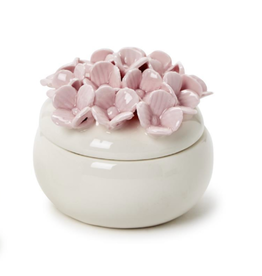 Decor Shop by Place & Gather Hydrangea Trinket Box in Pink