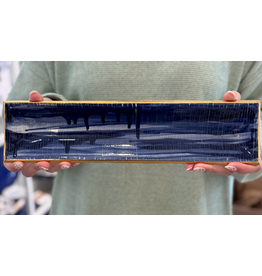 Jill Rosenwald Ritz Tray in Blue Linus by Jill Rosenwald