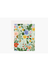 Rifle Paper Co. Strawberry Fields Mint Card