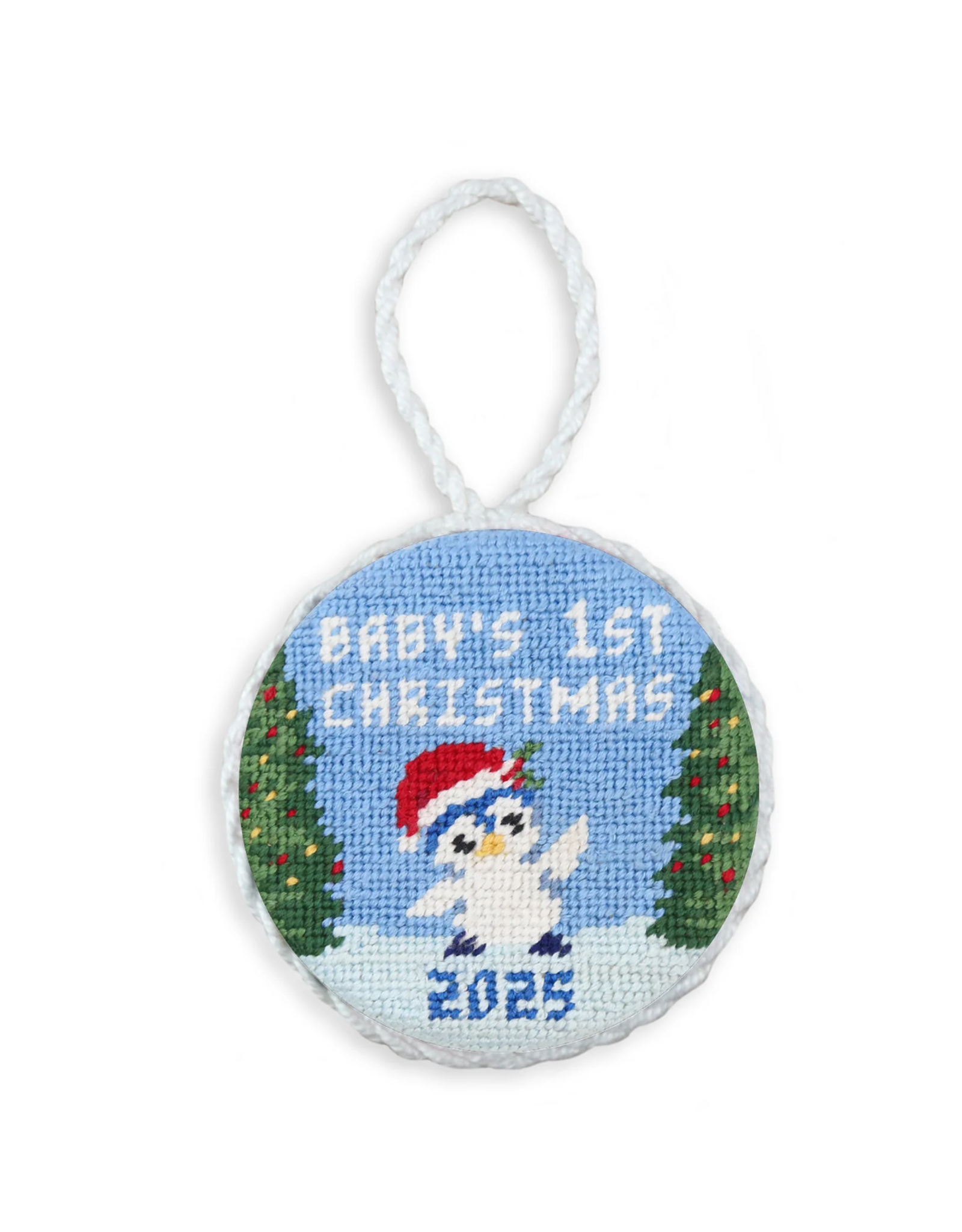 Smathers & Branson Baby's 1st Christmas Penguin 2025 Ornament