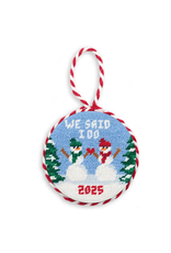 Smathers & Branson We Said I Do Snowman 2025 Ornament