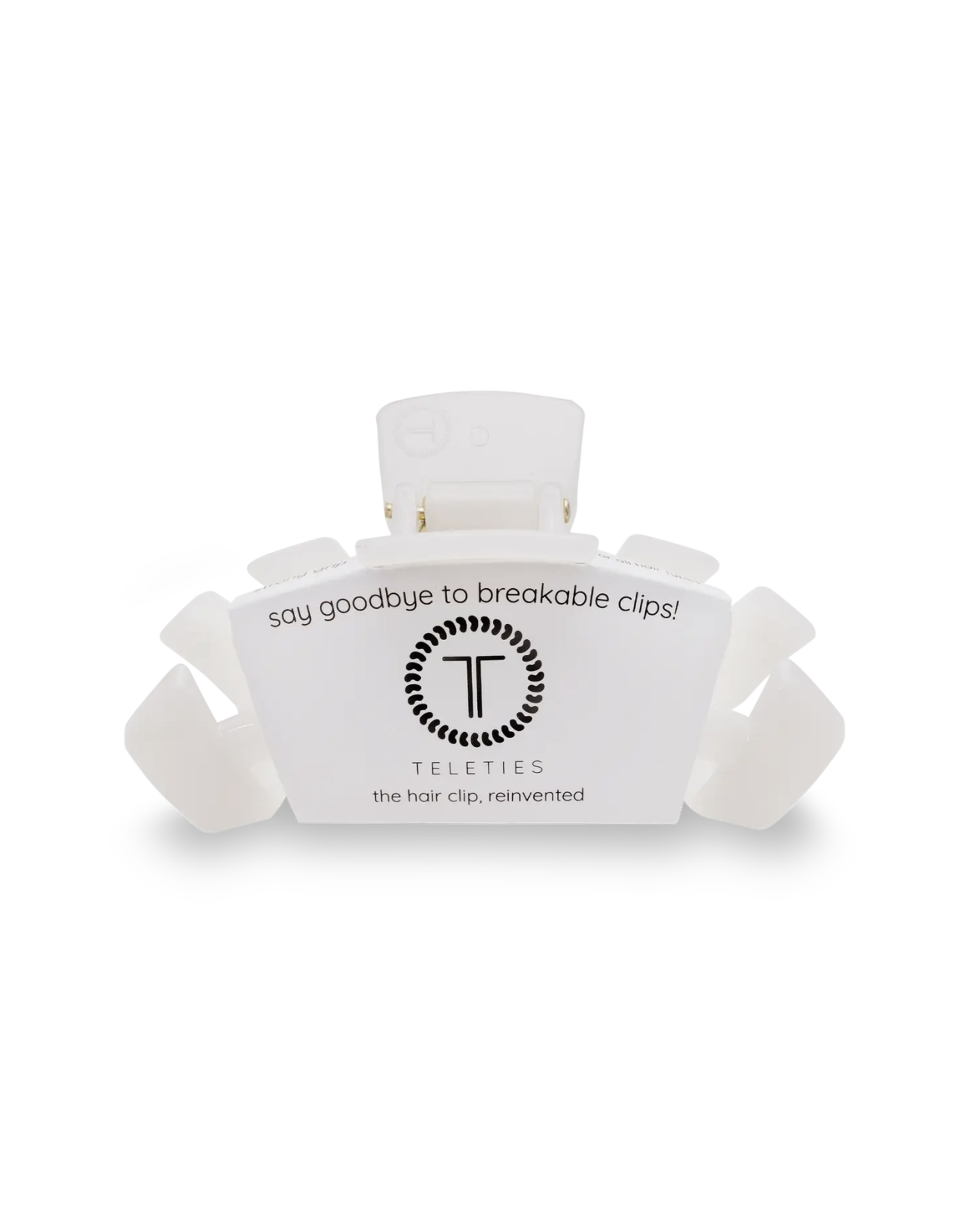 Teleties Coconut White Teleties Hair Clip