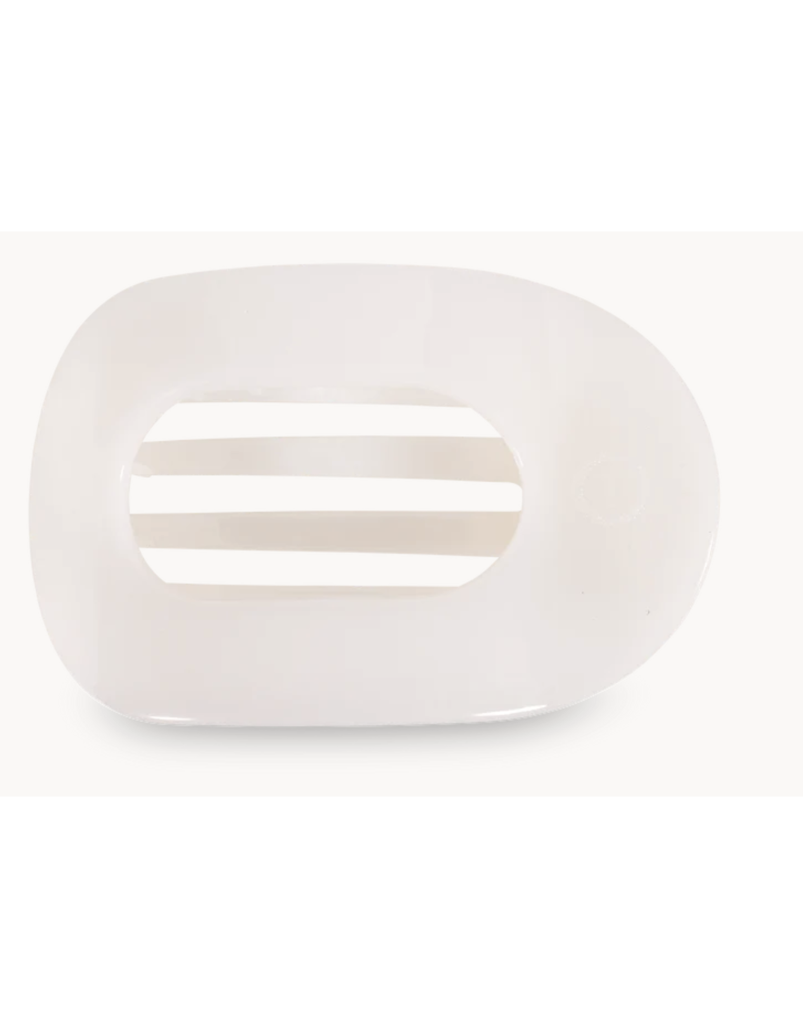 Teleties Coconut White Teleties Flat Hair Clip