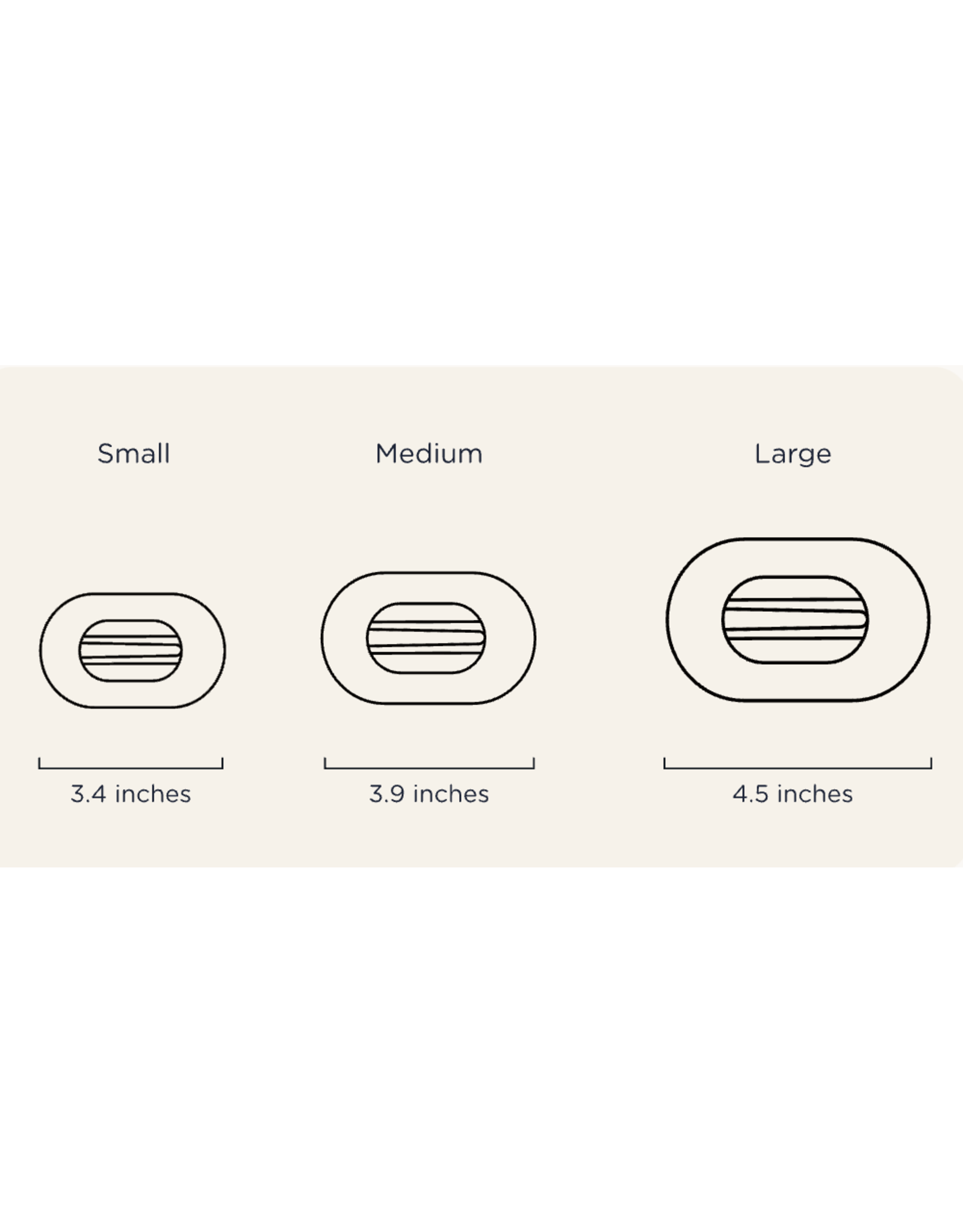 Teleties Coconut White Teleties Flat Hair Clip