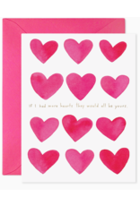 E. Frances If I Had More Hearts Card