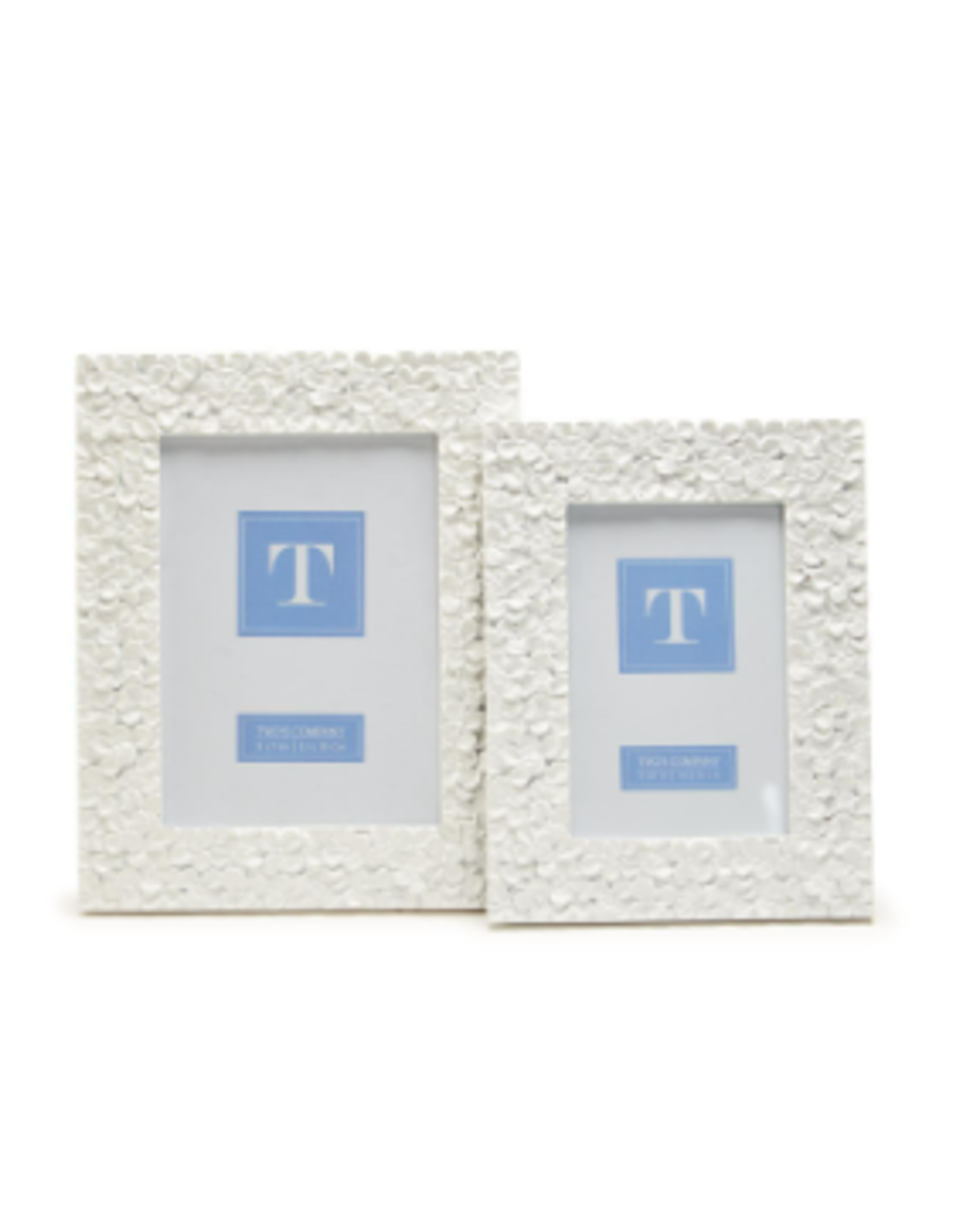 Decor Shop by Place & Gather White Hydrangea Frame 5x7