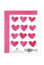 E. Frances If I Had More Hearts Card