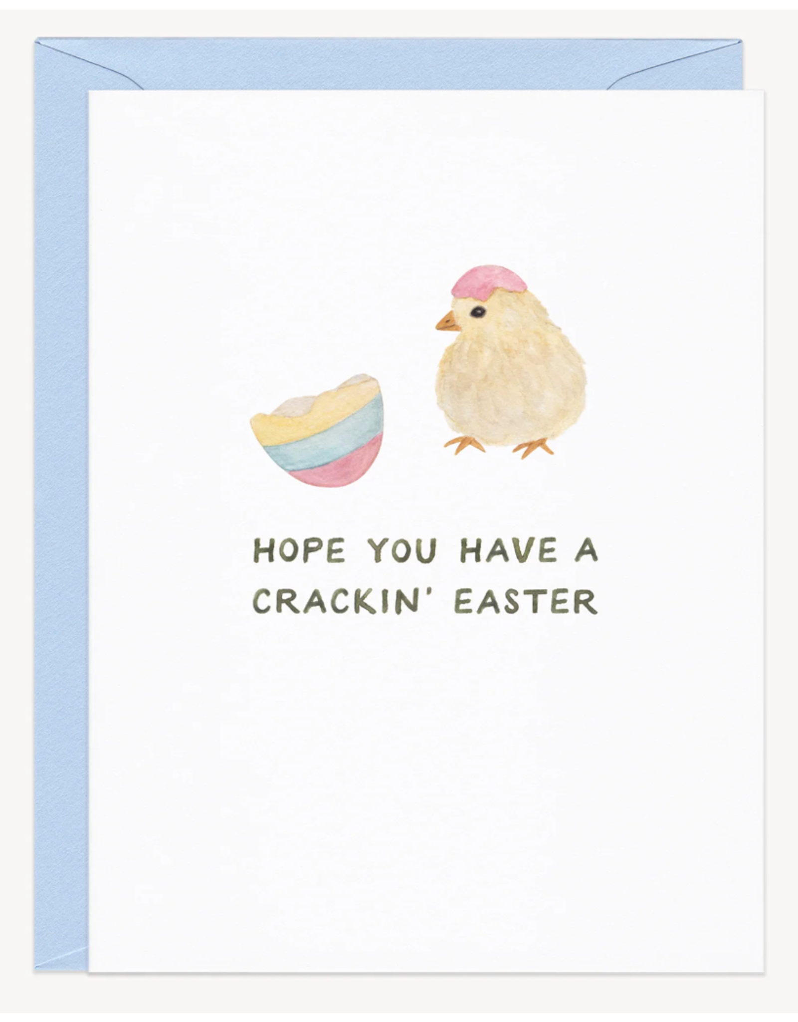 Amy Zhang Hatchling Crackin' Easter Card