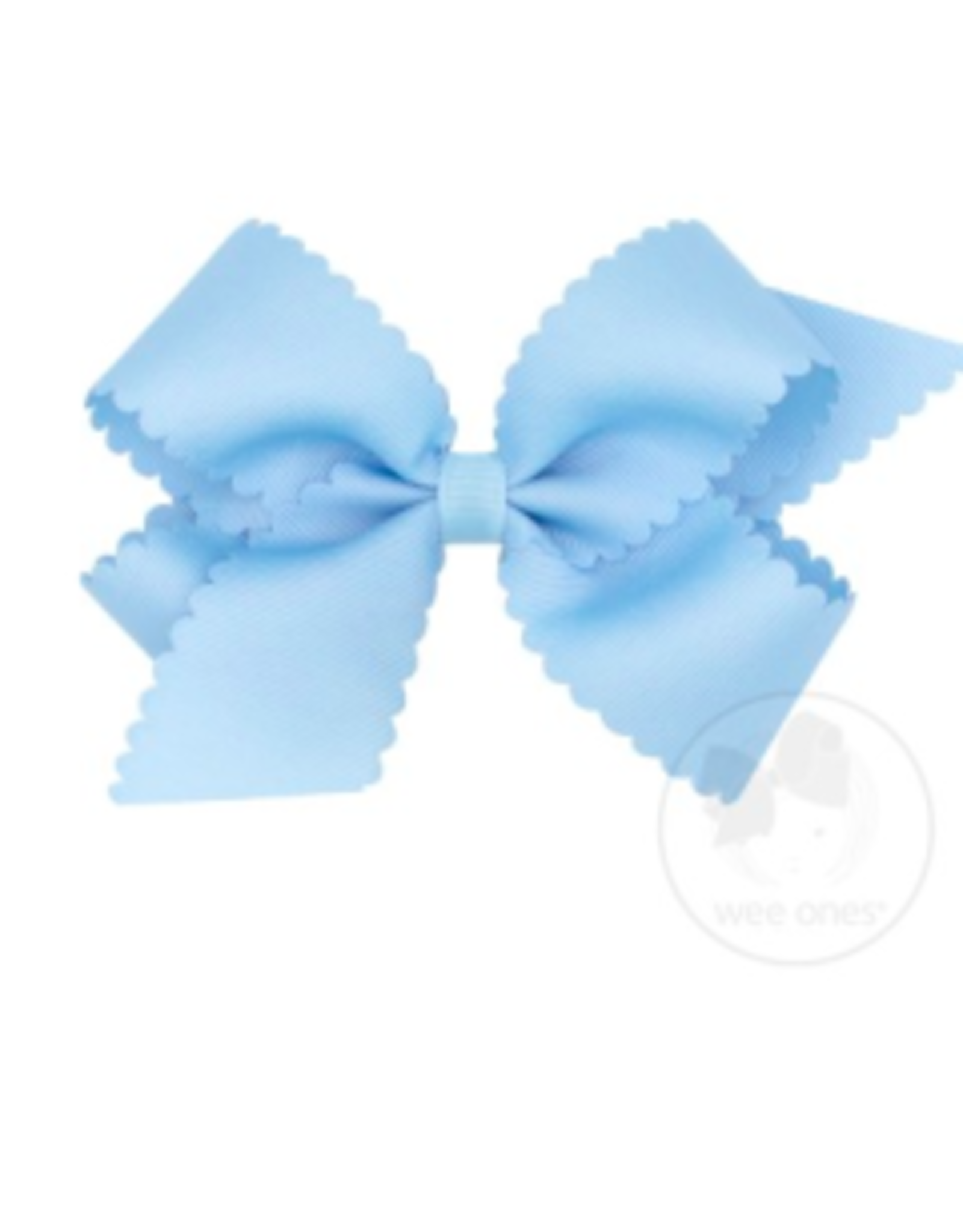 Wee Ones Wee Ones Medium Scallop Bow