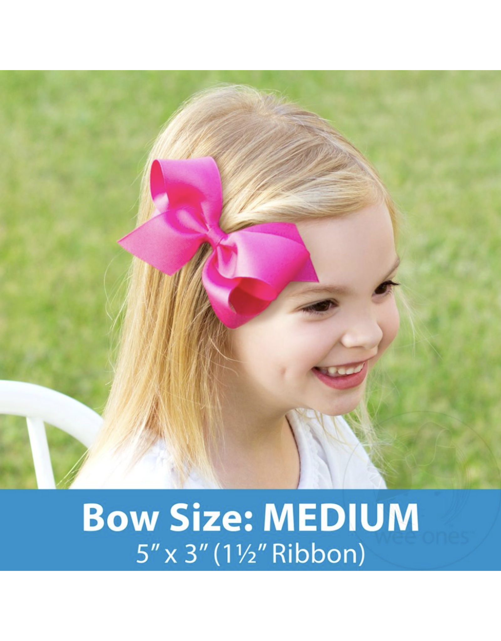 Wee Ones Wee Ones Medium Scallop Bow