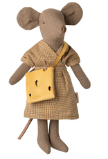 Maileg Mum Mouse in Light Brown by Maileg