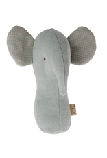 Maileg Elephant Lullaby Friend Rattle in Dusty Blue by Maileg