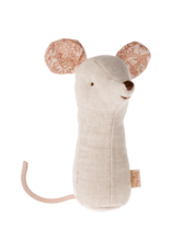 Maileg Mouse Lullaby Friend Rattle in Natural by Maileg