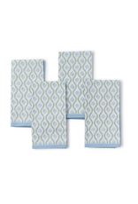 Decor Shop by Place & Gather Coastal Block Print Cloth Napkins - Set of 4