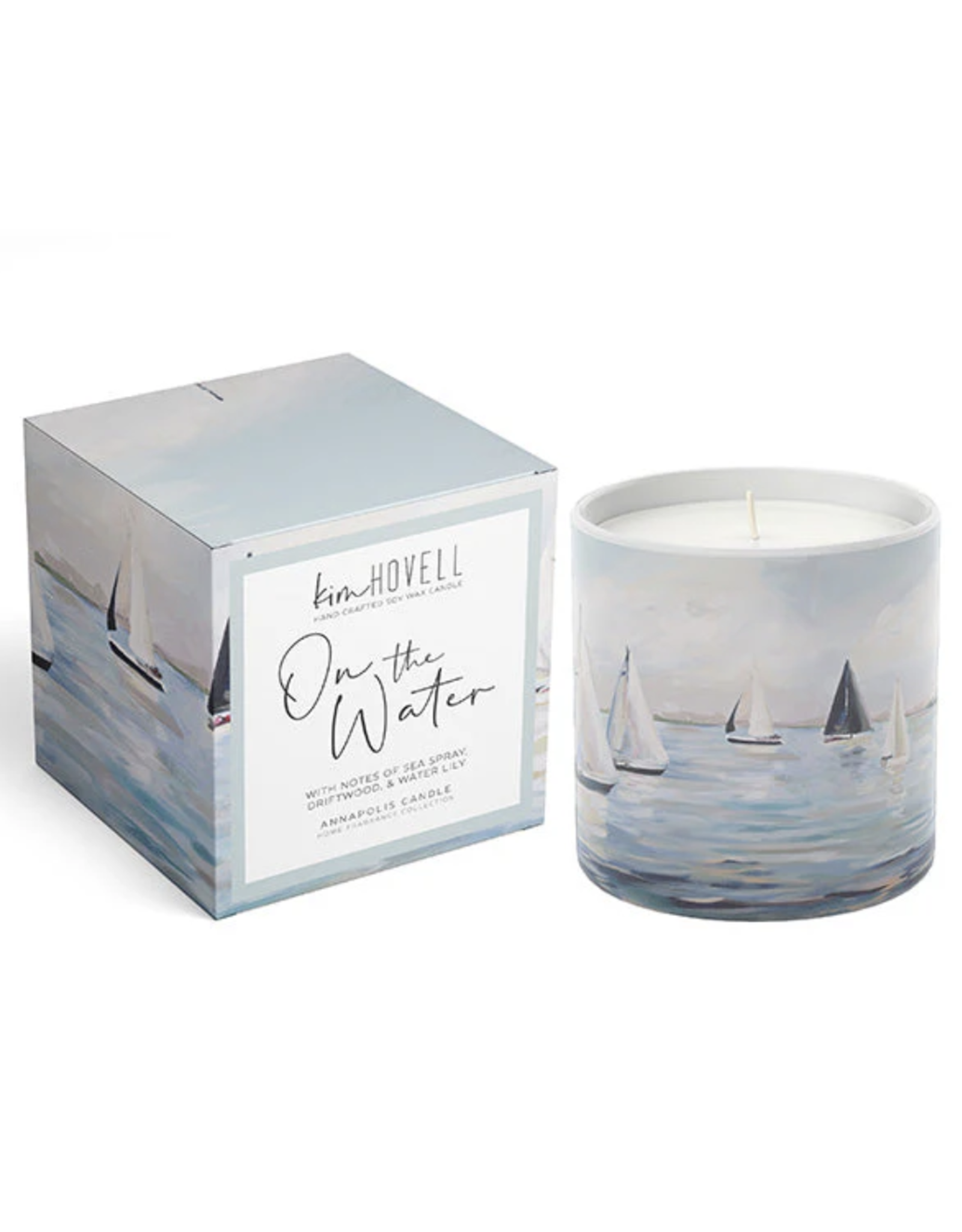 On the Water 8oz Candle by Kim Hovell