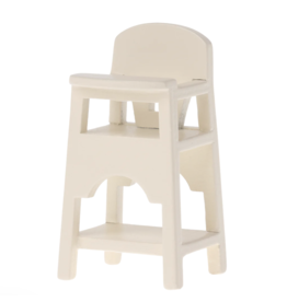 Maileg Mouse High Chair in Off White by Maileg