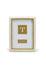 Decor Shop by Place & Gather White and Gold Bead 5x7 Frame