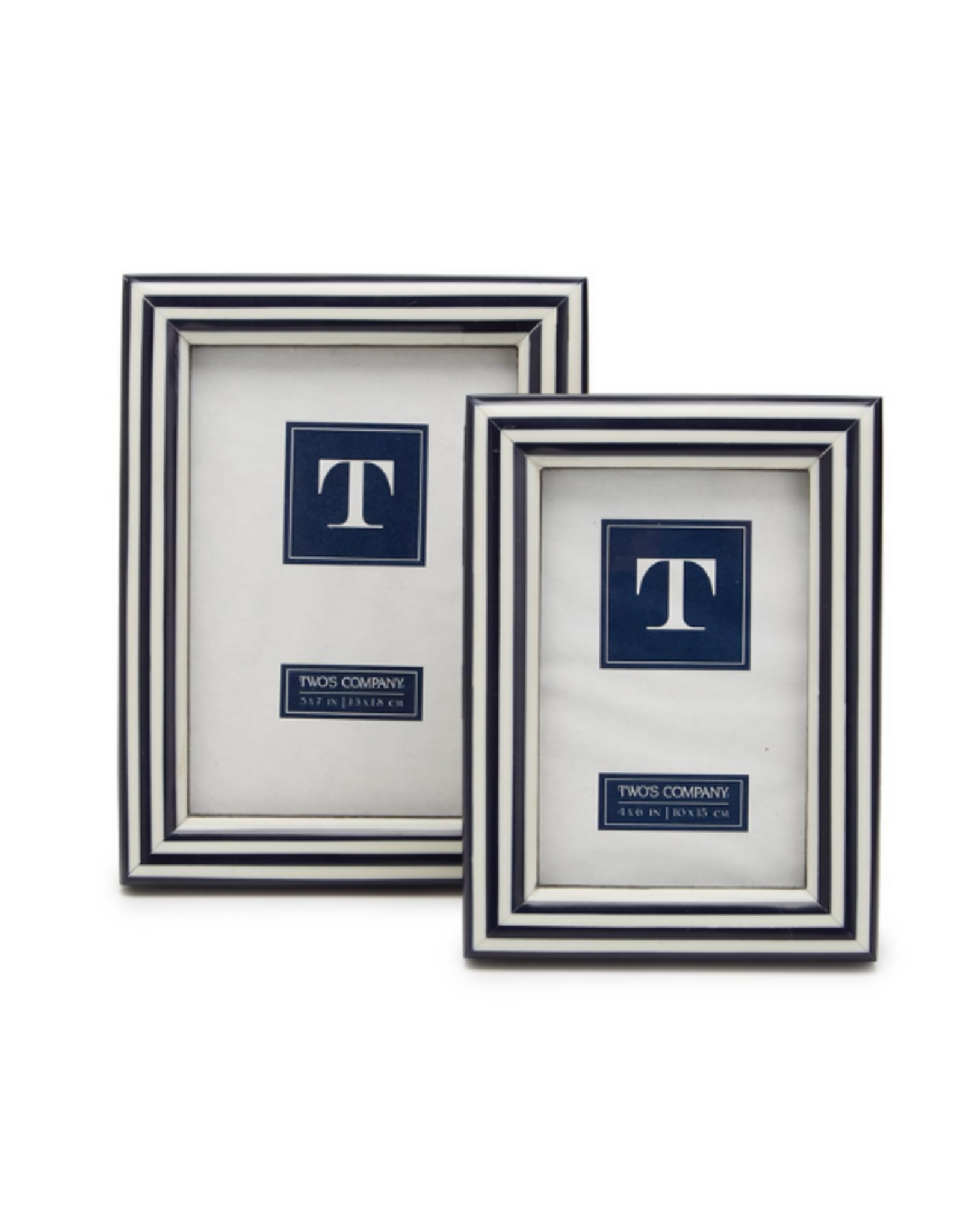 Decor Shop by Place & Gather Nautical Stripe 4x6 Frame