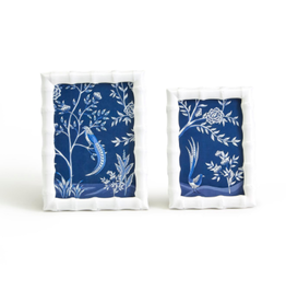 Decor Shop by Place & Gather White Faux Bamboo 4x6 Frame