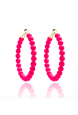 Accessories Shop by Place & Gather Matte Beaded Statement Hoop