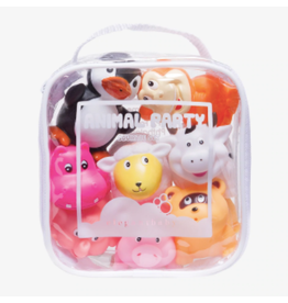 Elegant Baby Animal Party Bath Toy Set