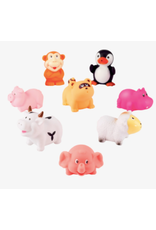 Elegant Baby Animal Party Bath Toy Set
