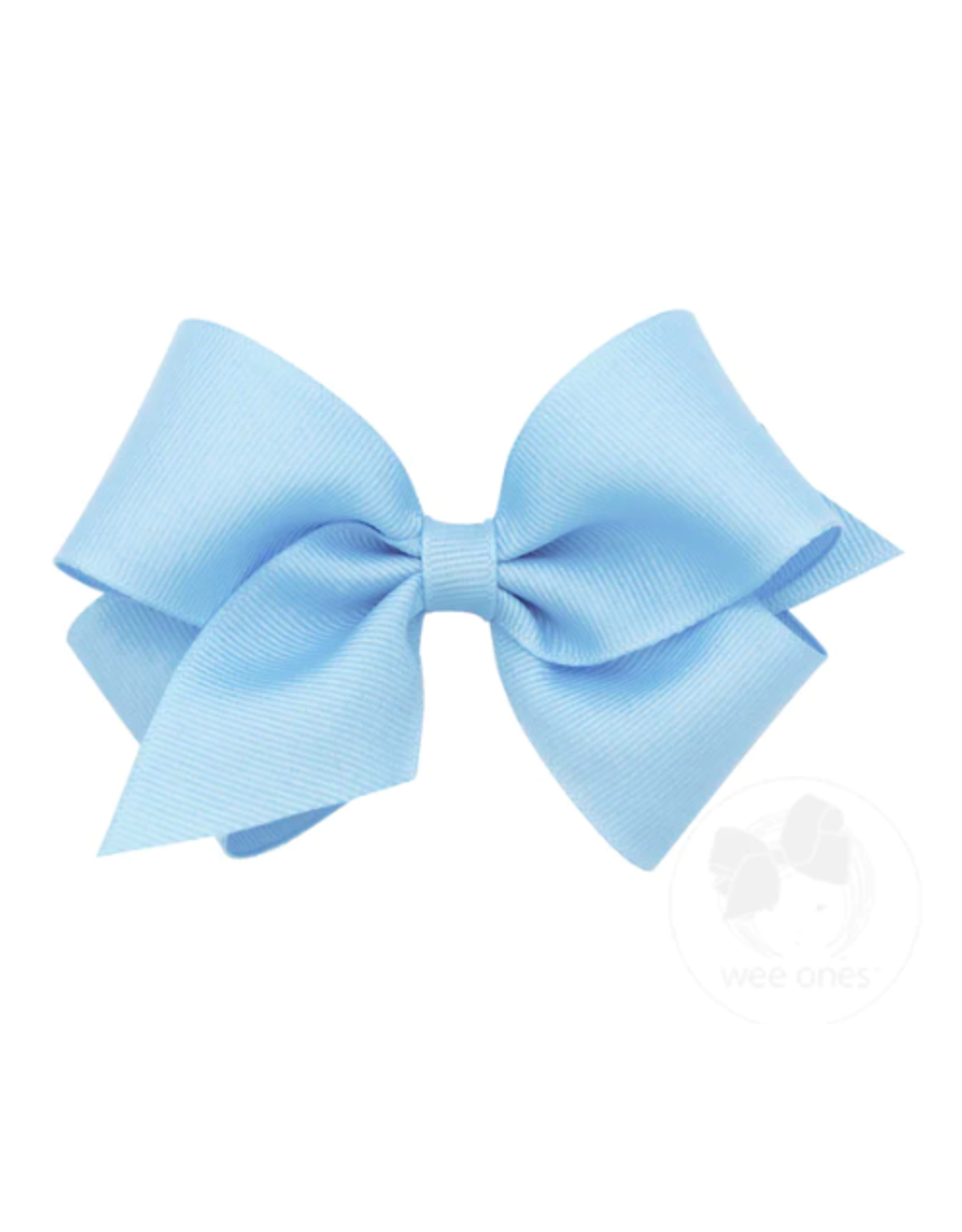 Wee Ones Wee Ones Bow in Millennium Blue