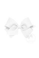Wee Ones Wee Ones Bow in White