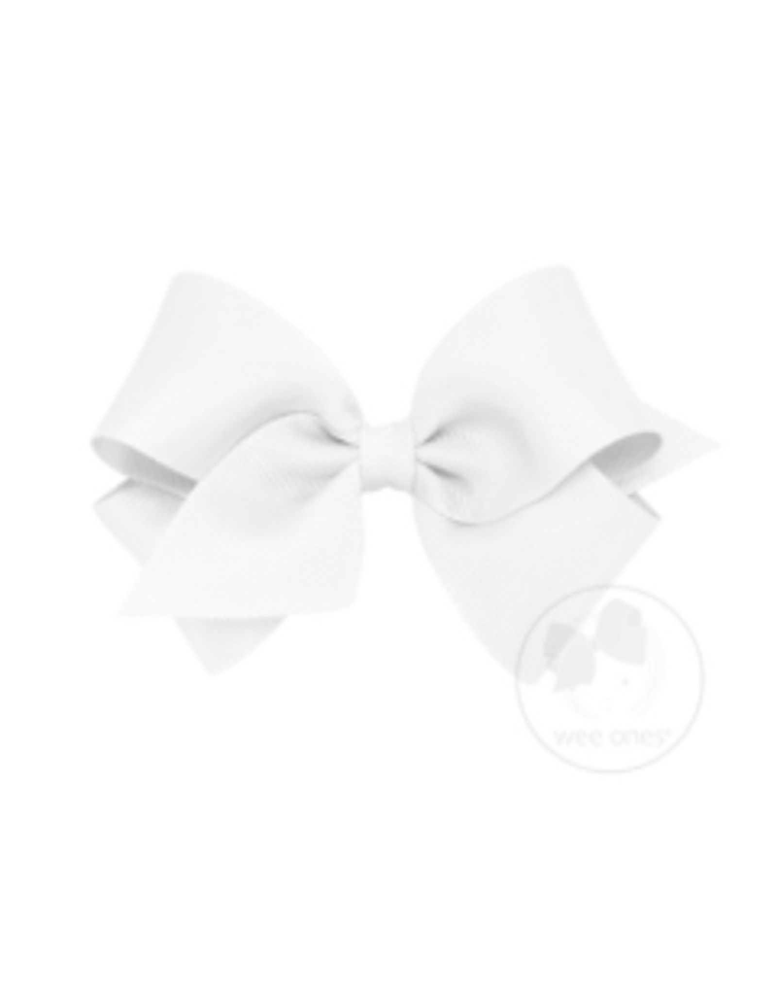 Wee Ones Wee Ones Bow in White